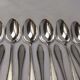 Silver plated metal spoons net service cutlery goldsmith Reneka soup