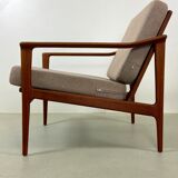Danish teak armchair by Ib Kofod-Larsen for Selig