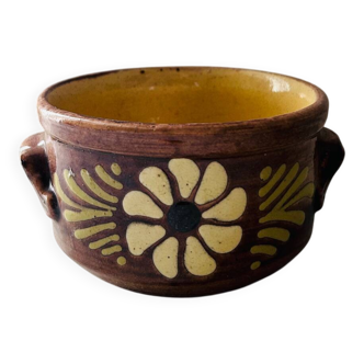 Alsatian pottery ramekin