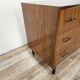 1960s teak three-drawer chest of drawers
