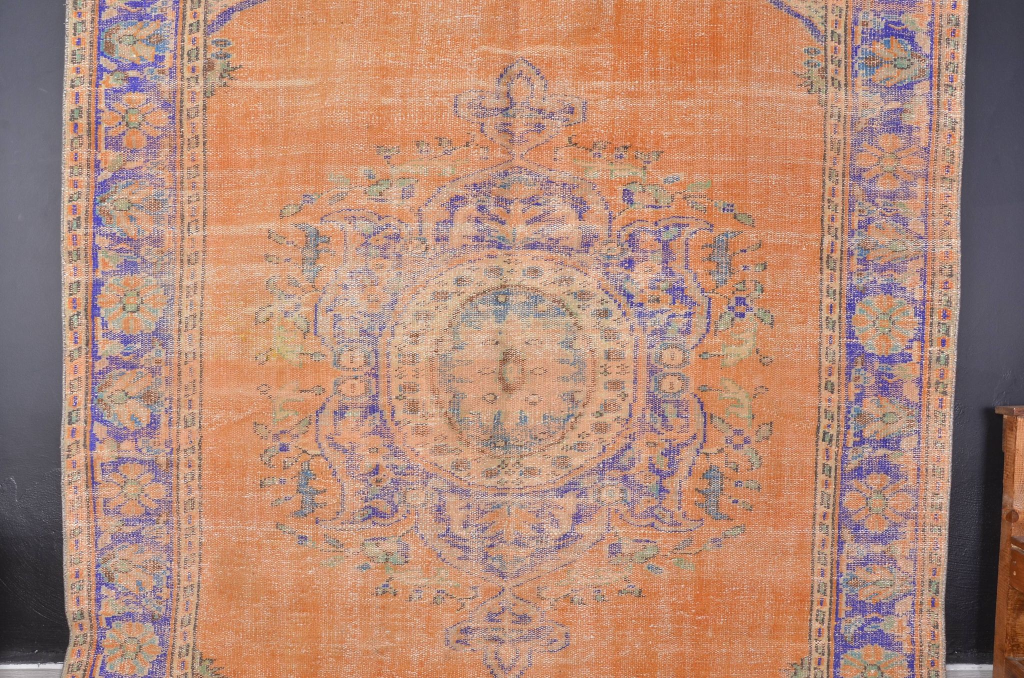 Turkish Oushak Handknotted Rug sku2312
