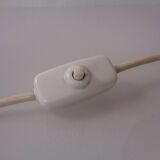 Minimalist table lamp in aluminium, Germany, 1960s