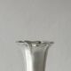 Silver-plated single flower vase