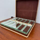 Crystal knife rest Art Deco