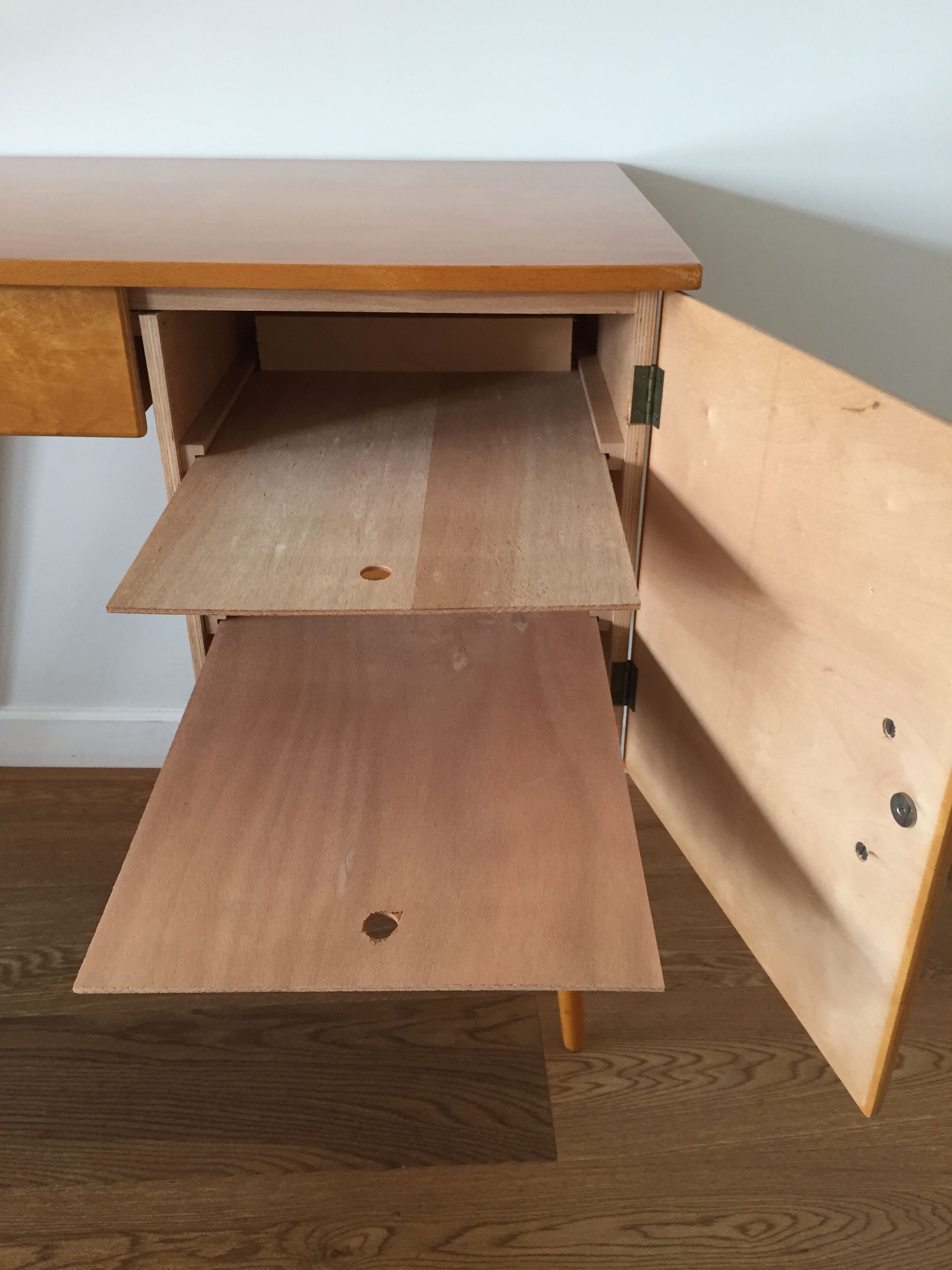 Wooden desk