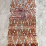 Colorful Boujad Moroccan rug - 98 x 300 cm