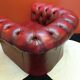 Classic oxblood red Chesterfield chair
