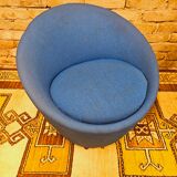 Paire de fauteuils années 70 vintage