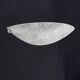 Wall lamp Demi-Lune Drimmer in worked glass 40 cm