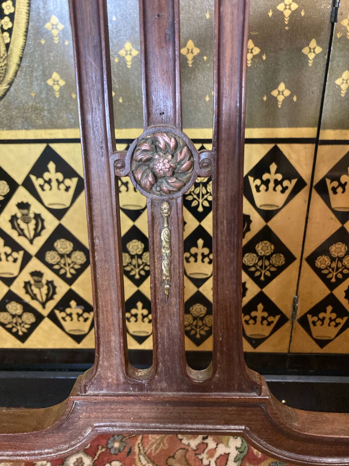 2 Louis XVI mahogany chairs