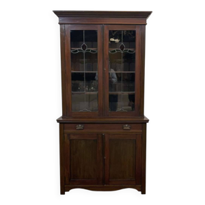 Bibliothèque anglaise - acajou