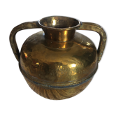 Vase en cuivre très lourd , fin XIXe