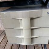 Desk by BBPR for Olivetti Synthesis Arco series with its extension