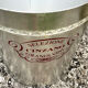 Cinzano Champagne Cooler Ice Bucket – Vintage Aluminium Advertising Wi
