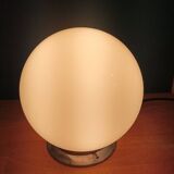 Ceiling light globe opaline metal support Dps 0124003