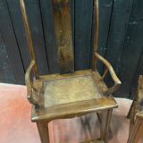 Pair of 19th century dignitary armchairs