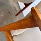 Suite de 2 fauteuils vintage / assises simples / assises club