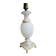 Pied de lampe en albâtre