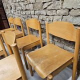 Set de 8 chaises empilables
de Karl Klipper