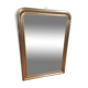 Old mirror Louis Philippe gilded mirror with mercury 124×88cms