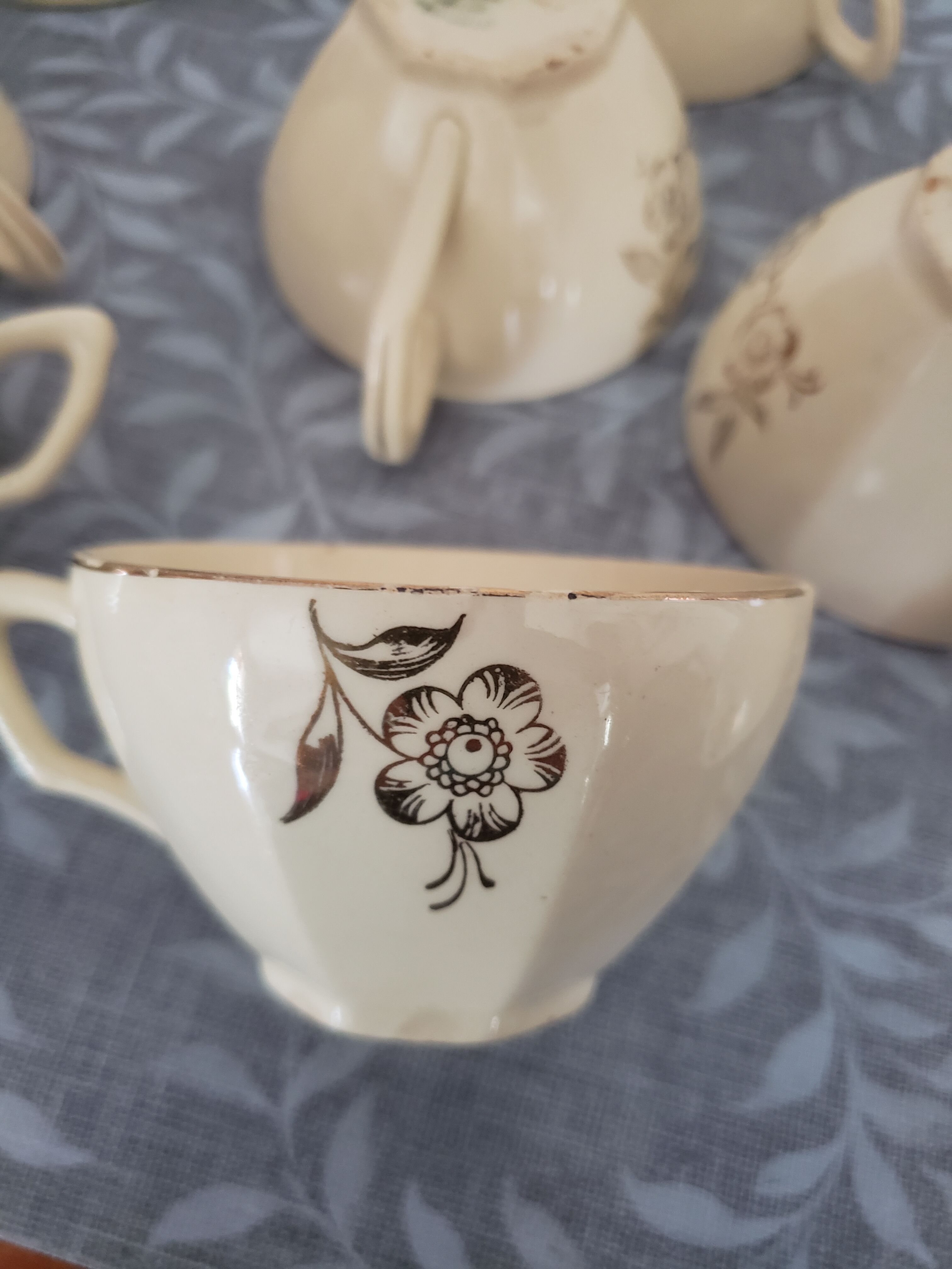 Porcelain coffee cups