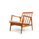 Mid century ikea easychair in solid oak from 1954
