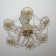 Brass chandelier, 1960s