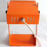 Lamp 70s orange metal