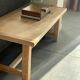 Table basse de ferme décapée