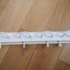 Large patère Kartell made in Italy vintage white plastic