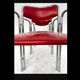 Set 4 mid century dining chairs