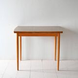Vintage Scandinavian formica table with extensions