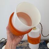 Pair of vintage suspensions electrified to nine