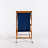 Italian foldable chaise longue by Fratelli Reguitti 1960