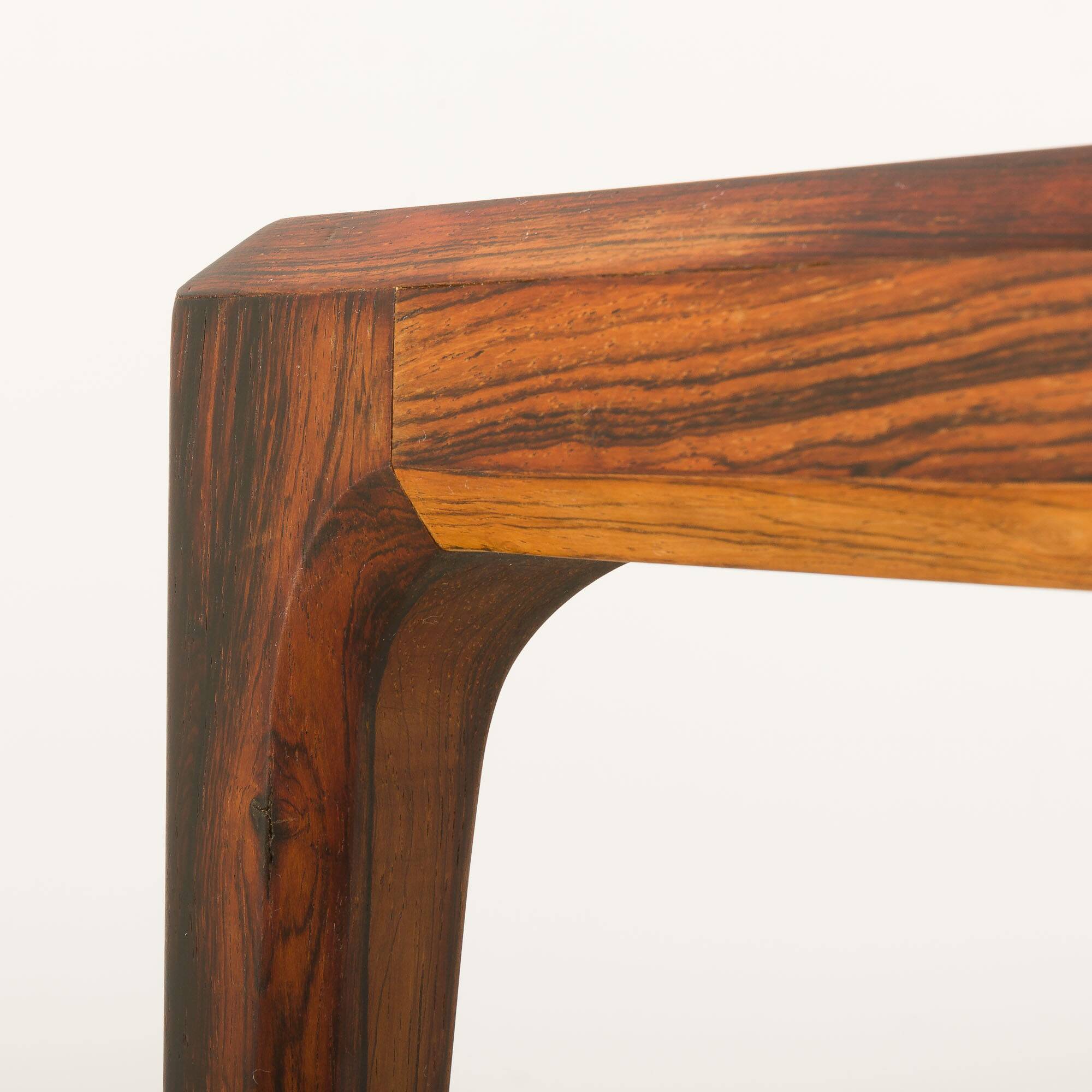 Johannes Andersen rosewood coffee table for CFC Silkeborg, Denmark , 1960s