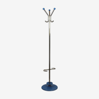 Standing Chromed Coat Hanger with Umberella Stand, 1970s