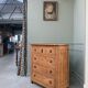 Commode ancienne campagnarde en pin massif (rénovée)