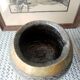 Art ceramic vase signed – Pre-Columbian style / Vallauris spirit