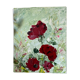 Oil on canvas flowers