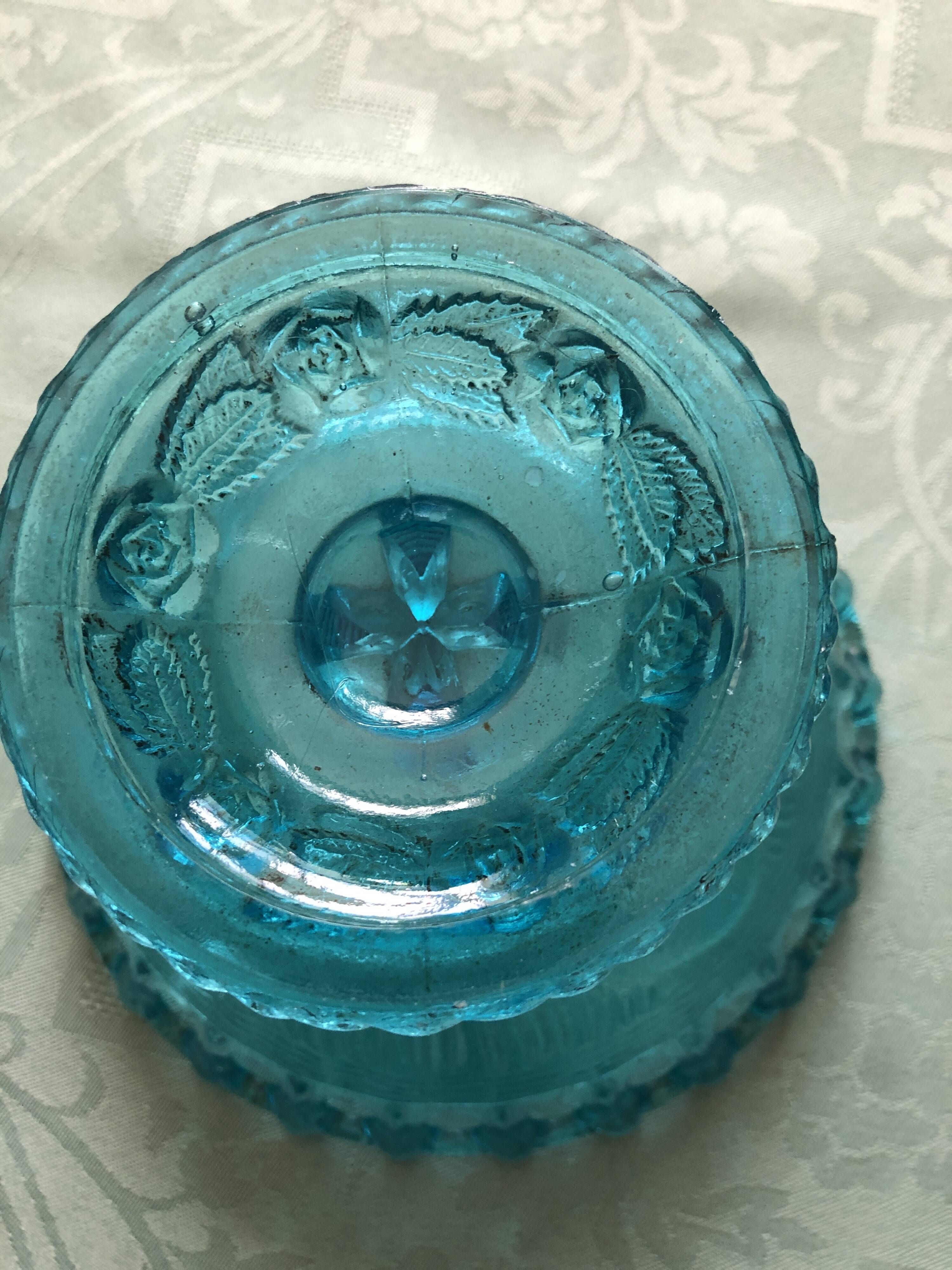 coupe en verre style Vallerysthal -