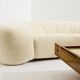 Croissant sofa by Raphaël Raffel for Honoré Paris 1970