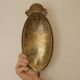 Pair of Swedish Mid-Century Brass Wall Sconces