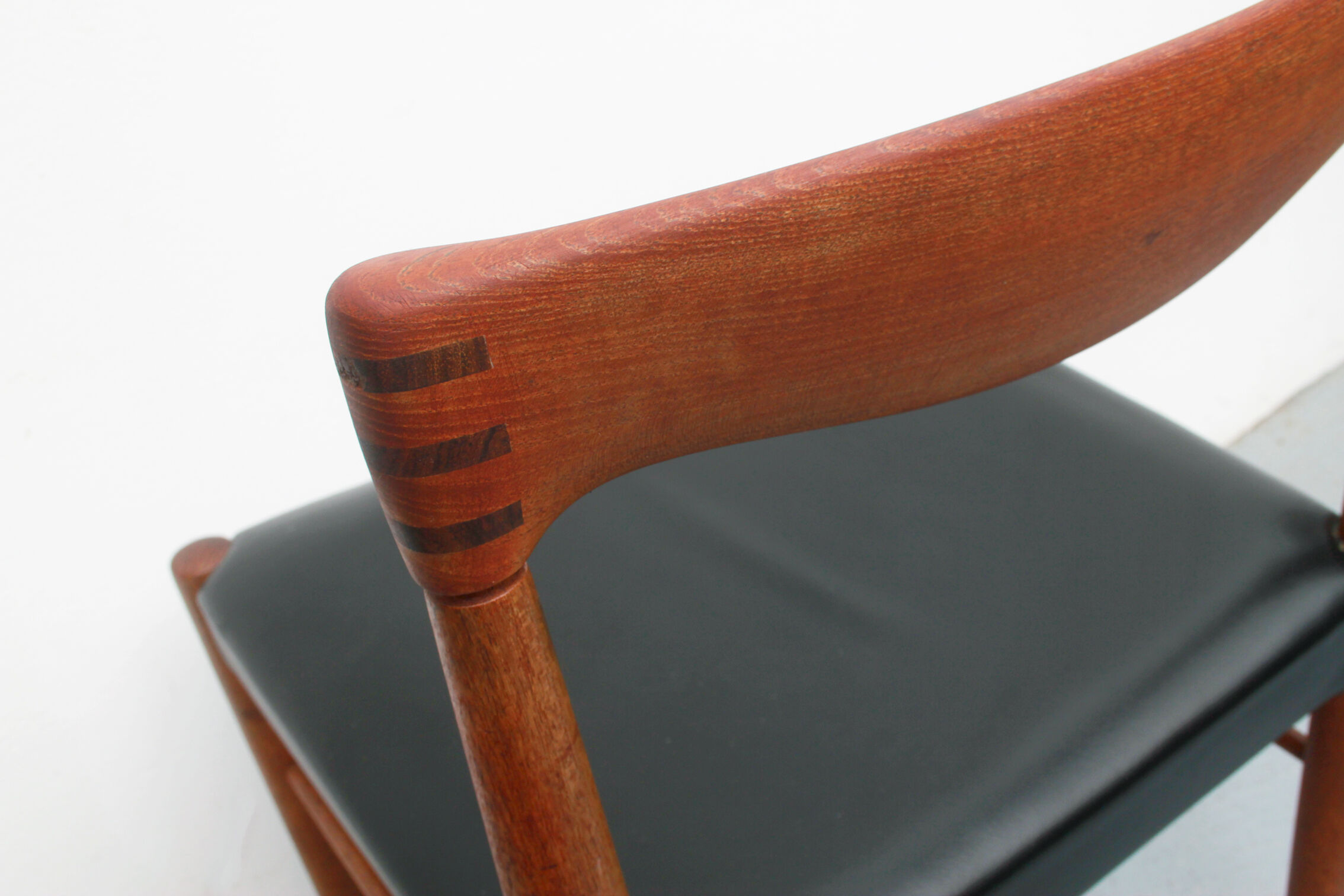 1960s dining chair in teak by H.W. Klein Bramin