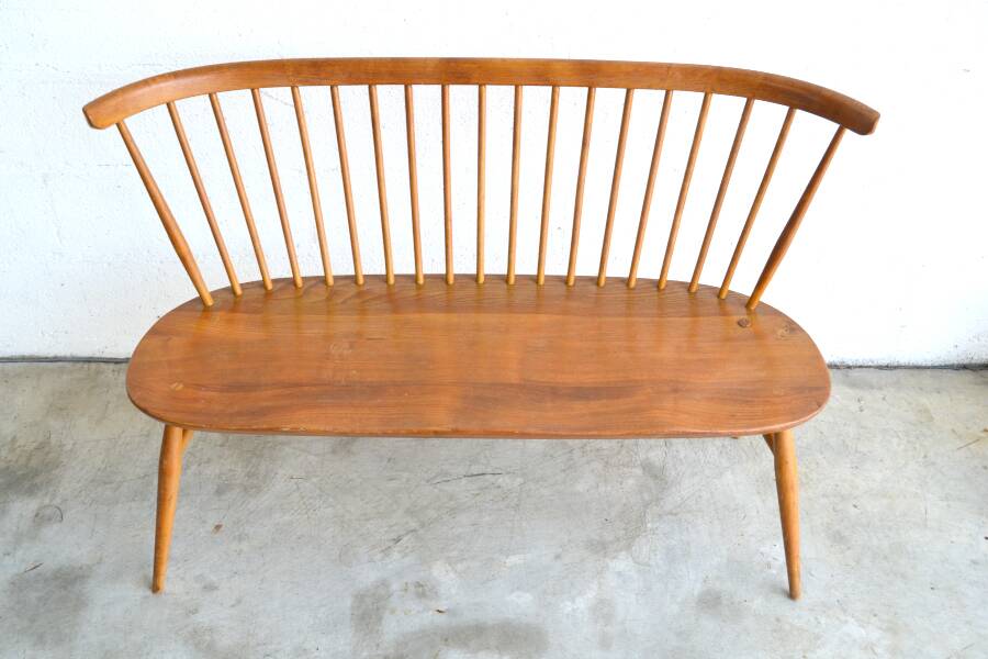 “Love Seat” bench by Lucian Ercolani 1950