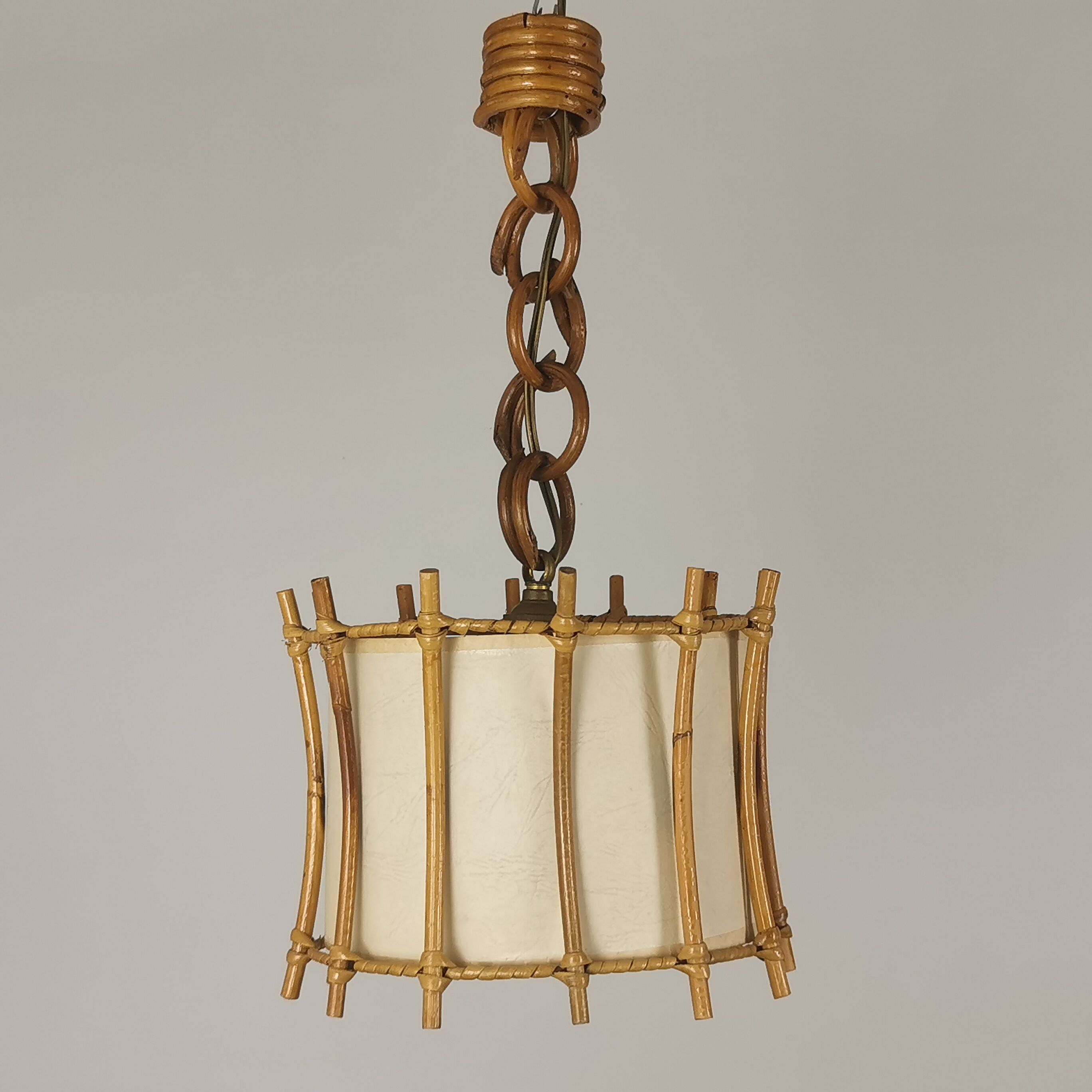 Rattan pendant light 60