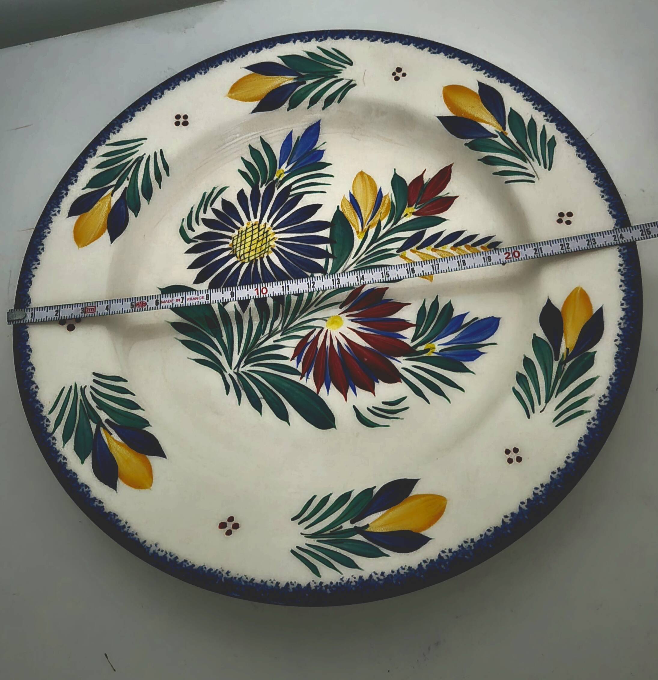 Quimper porcelain plate H