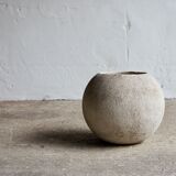 Spherical concrete planter