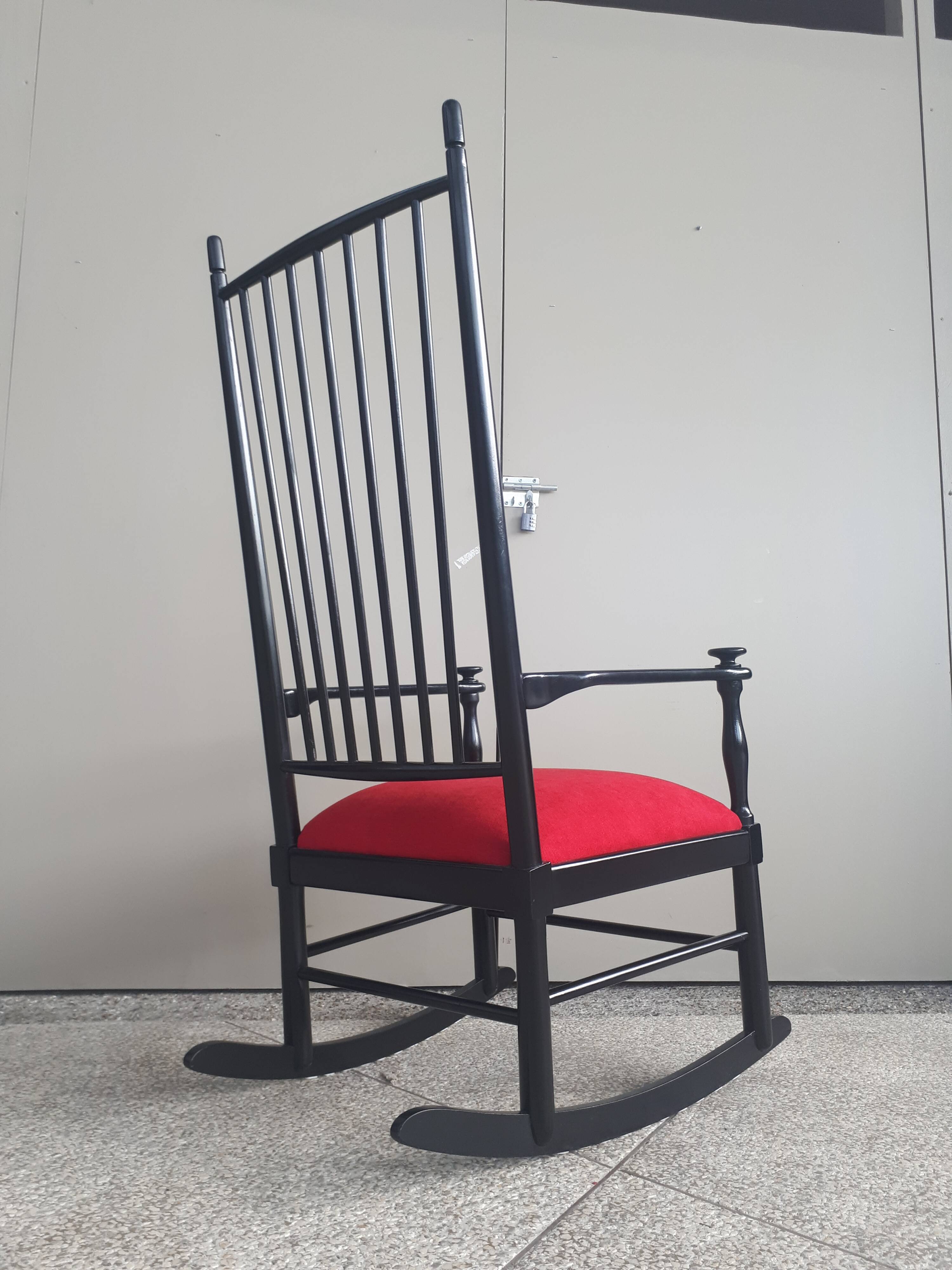 Scandinavian Rocking Chair "Isabella" by Karl-Axel Adolfsson 50s