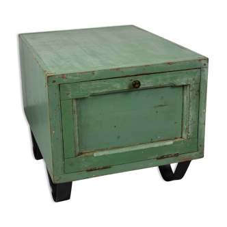 Small industrial furniture, bedside shelf or sofa end