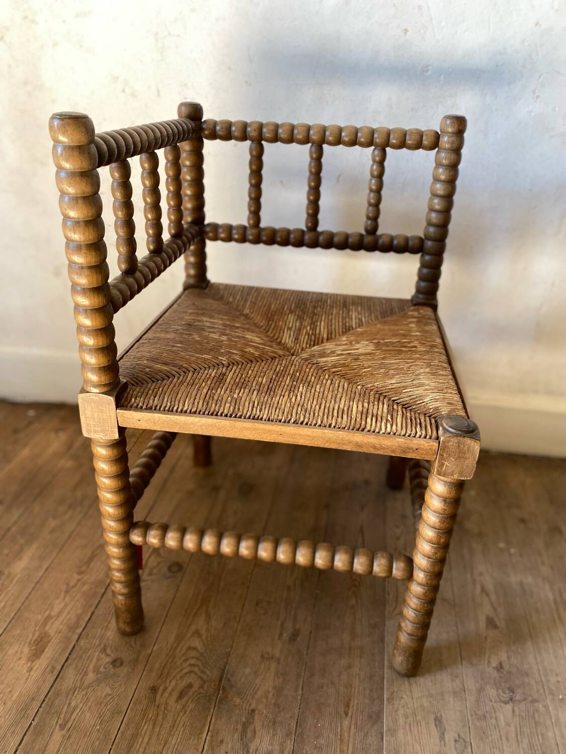 Pearl wood armchair
